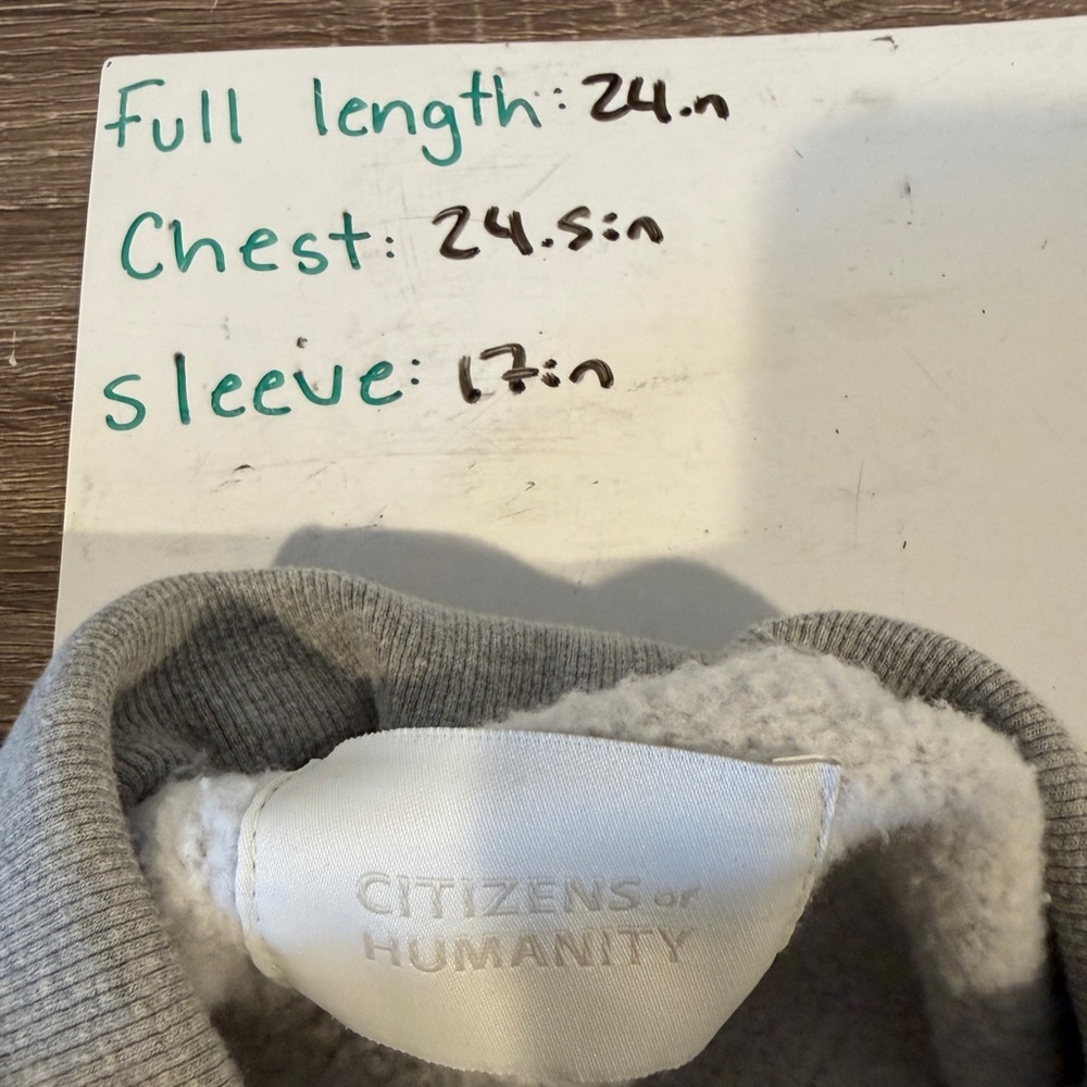 Citizens of Humanity Women’s Heather Grey Cara Turtleneck - Small - Picture 8 of 8